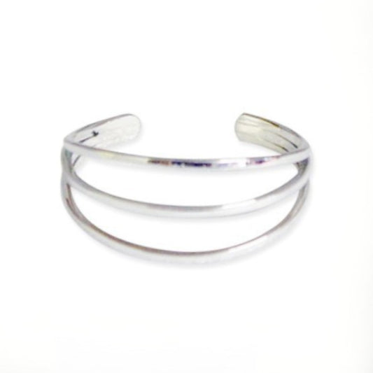 silver wide cuff