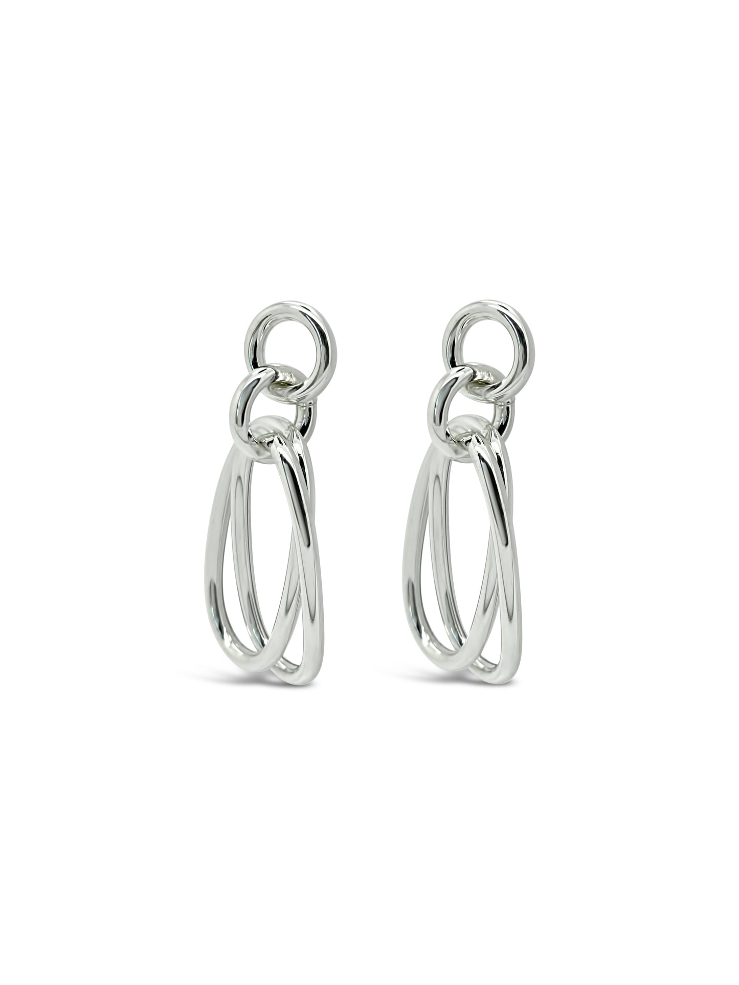 Oval Link'd Earrings