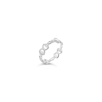 Tiny Horse Bit Band Ring