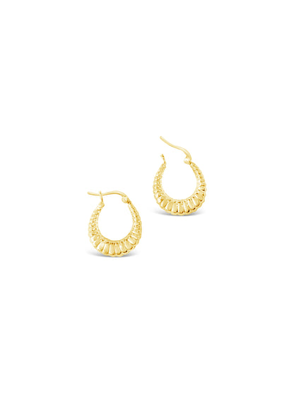 Shrimp Hoops, Gold