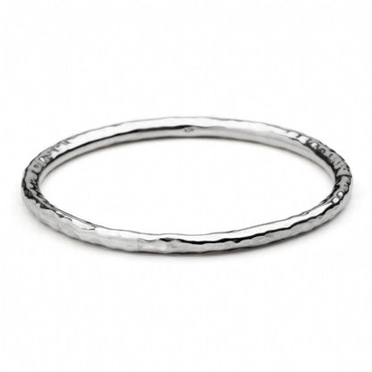 Classic Hammered Bangle