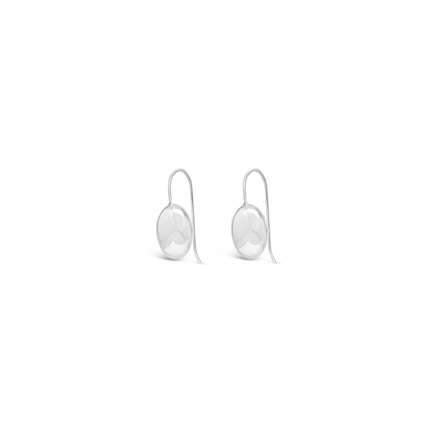 Oval Drop Earrings