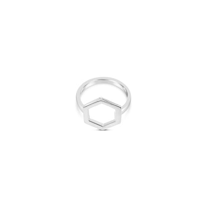 Open Hexagon Ring