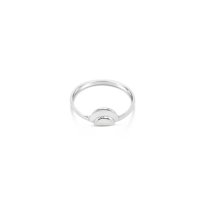 Half Double Circle Ring