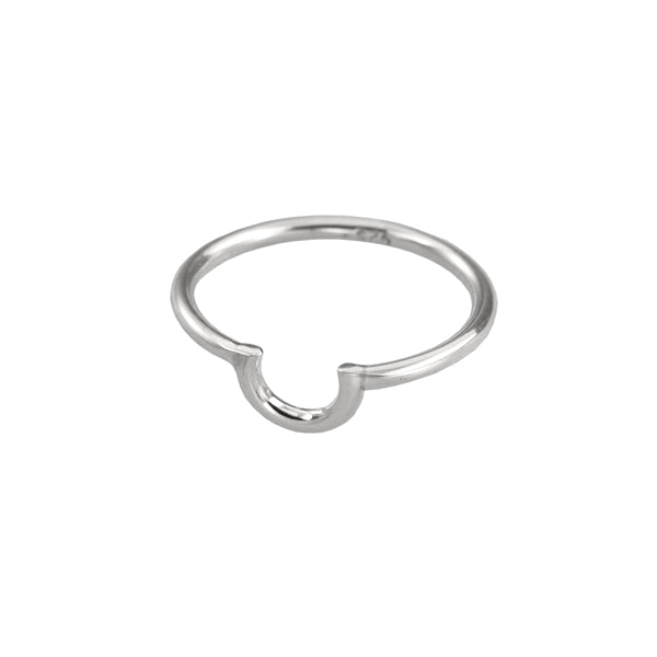 Half circle online ring