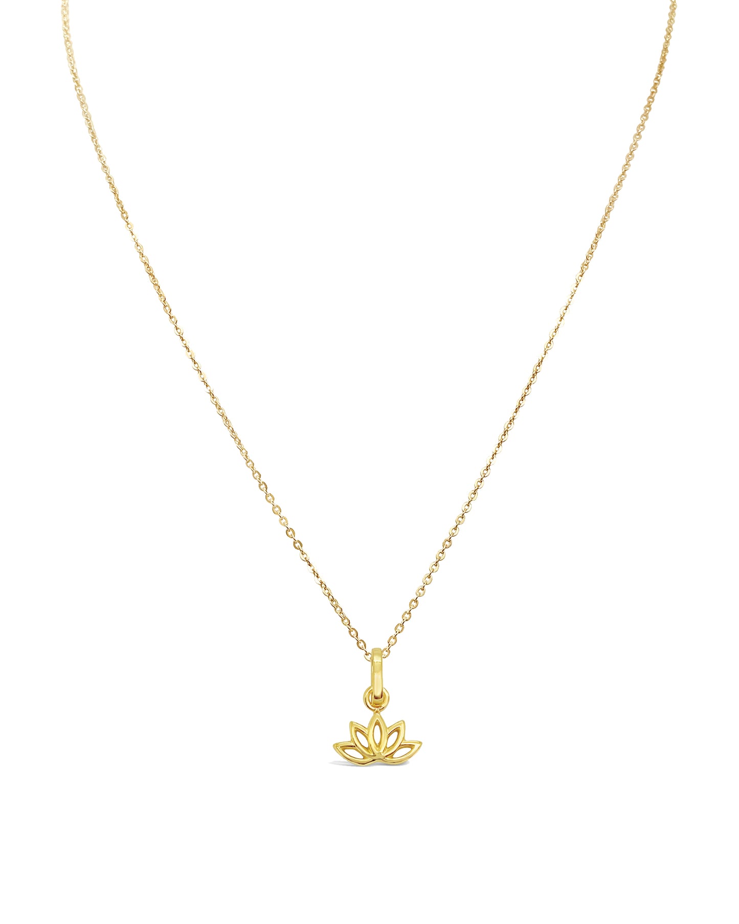 Golden Lotus Necklace