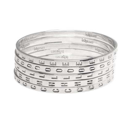 Letter Bangles