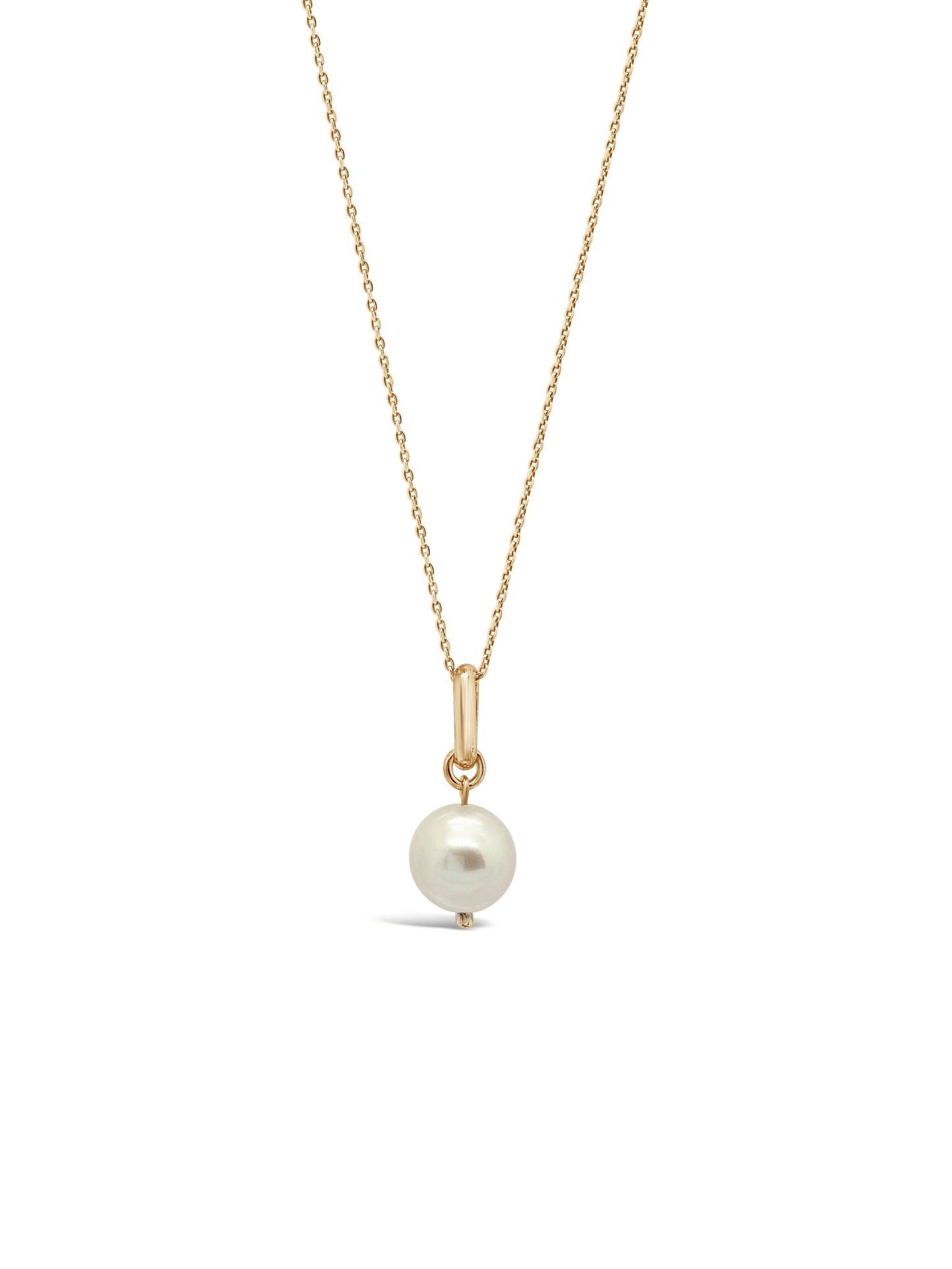 Featured Pearl Necklace, Gold