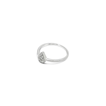 Cubic Zirconia Tear Ring