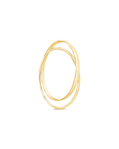 Dual Bangle, Gold