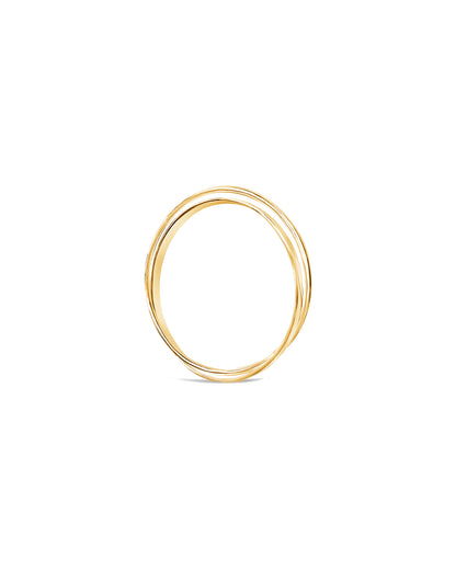 Dual Bangle, Gold