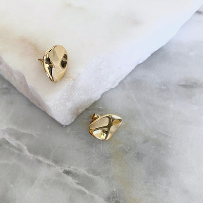 Radiant Earrings, Gold