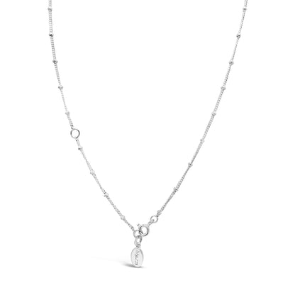 Ball Chain Choker, Silver