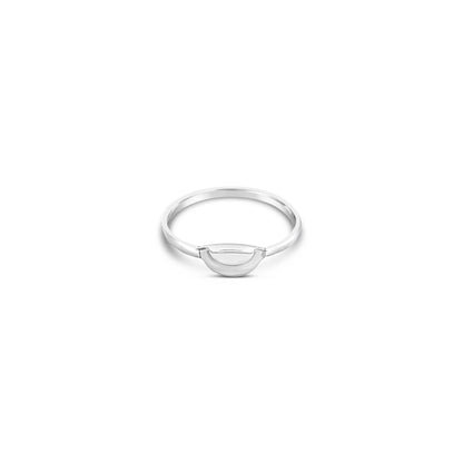 Half Double Circle Ring