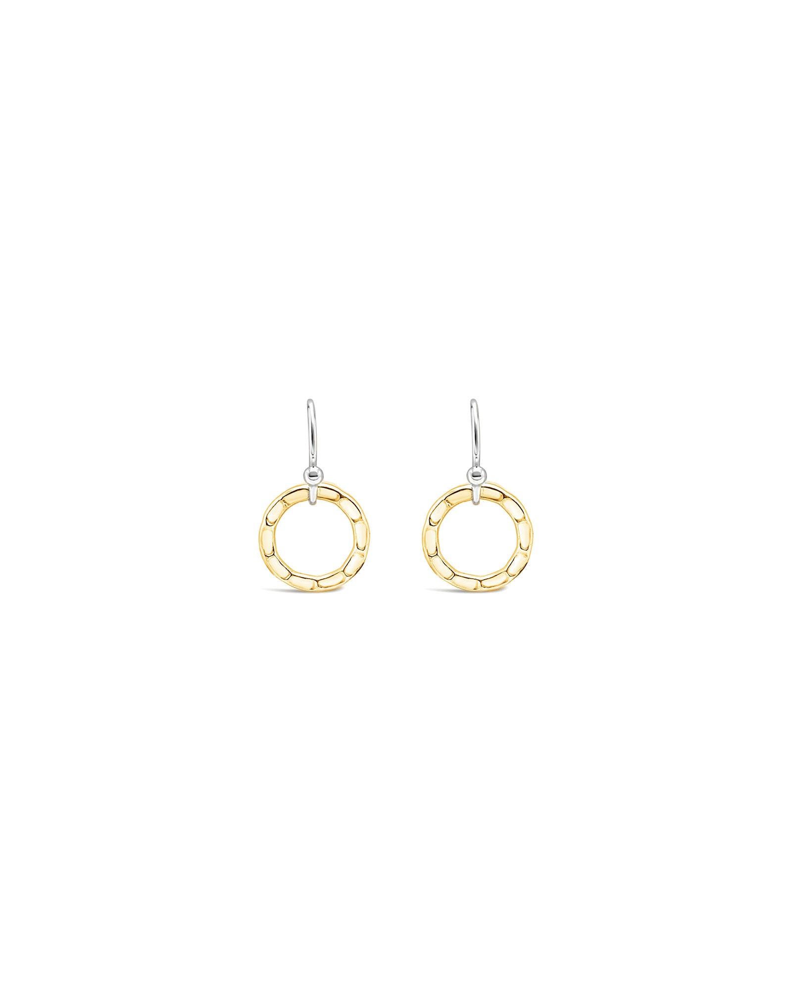 Grounded Earrings, Gold