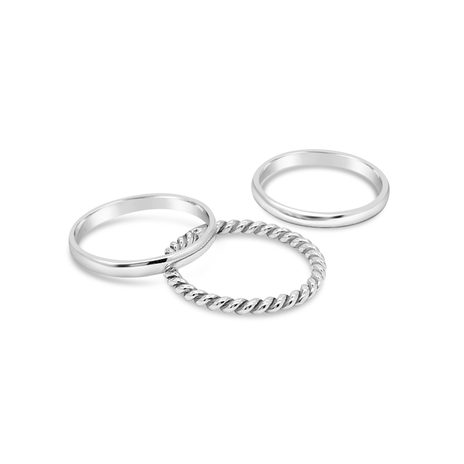 Stack Rings 3 Separate Set Of 3 Stack Rings – ICHU Jewellery