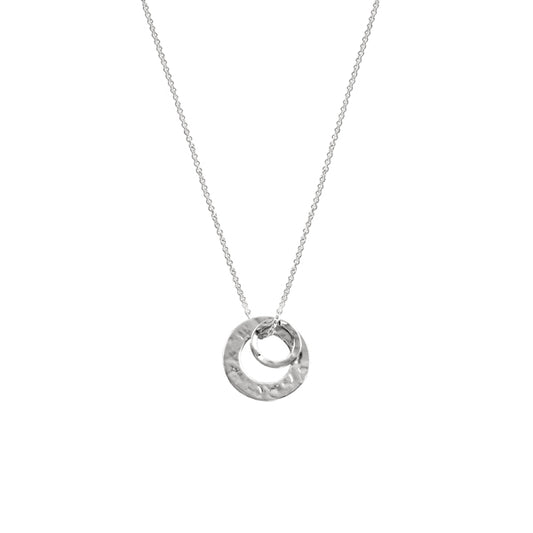 Double Circle Necklace