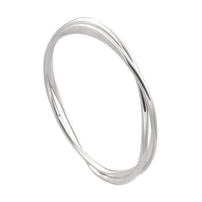 Double Band Twist Bangle