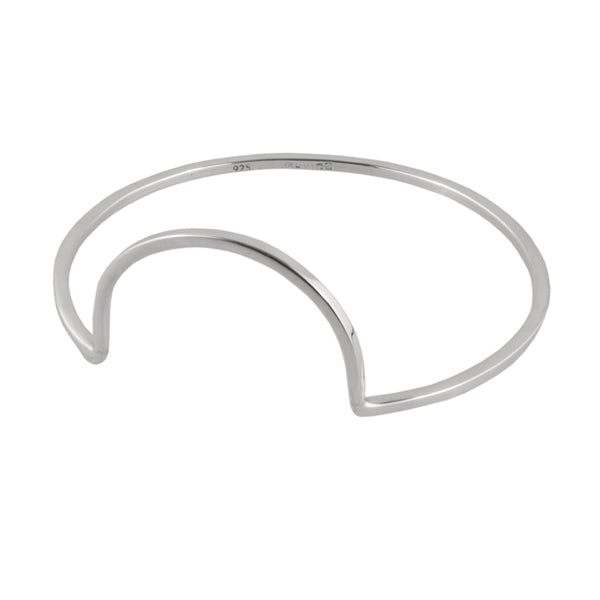 Half Circle Fine Bangle