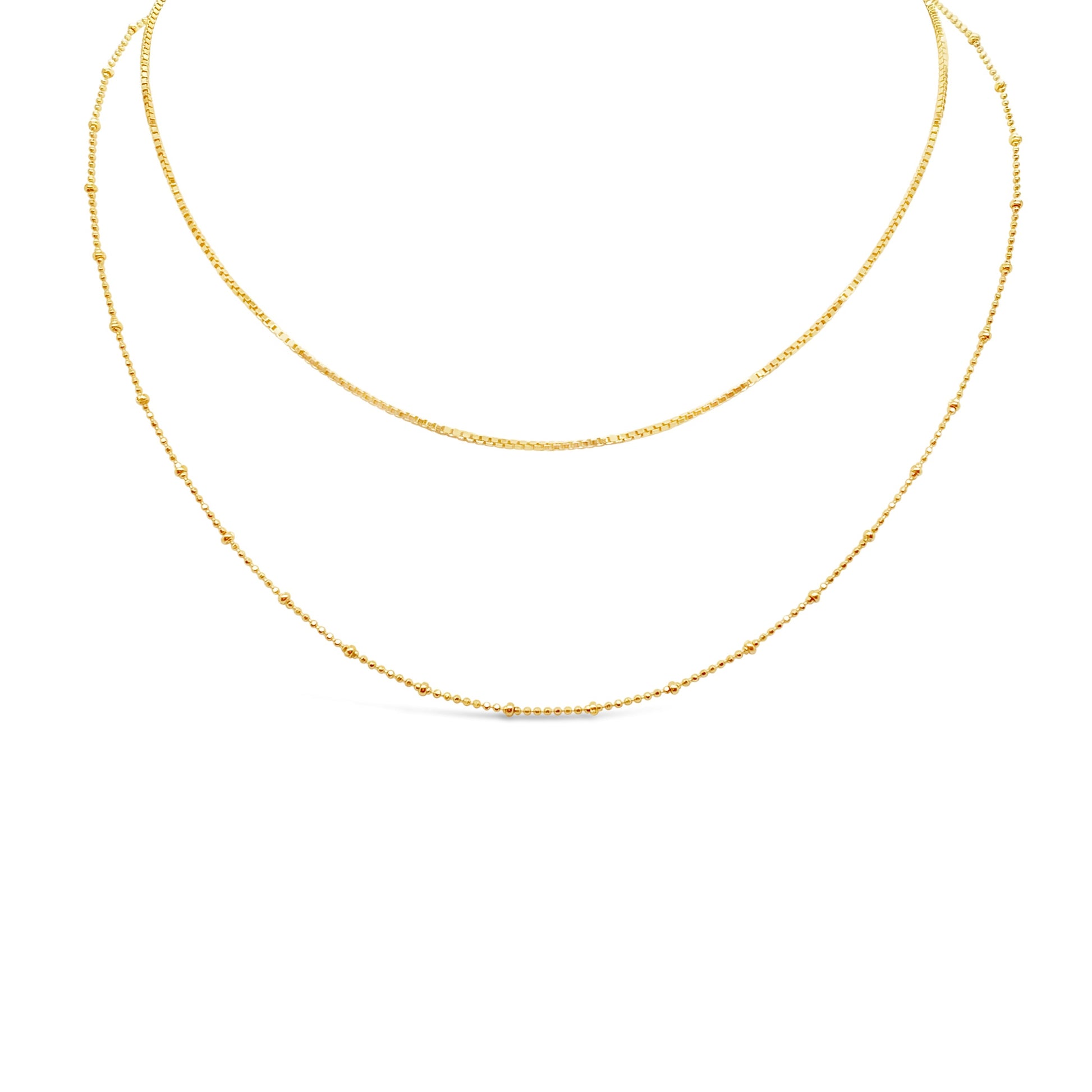 Layers Necklace Gold