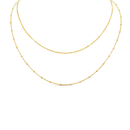Layers Necklace Gold