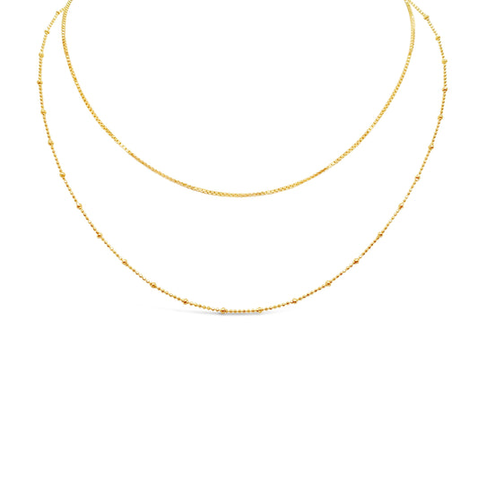 Layers Necklace Gold